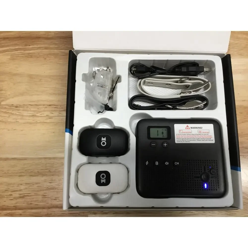 Peket Wireless Pet Fence Wireless Rechargeable Waterproof Dog Training Collar
